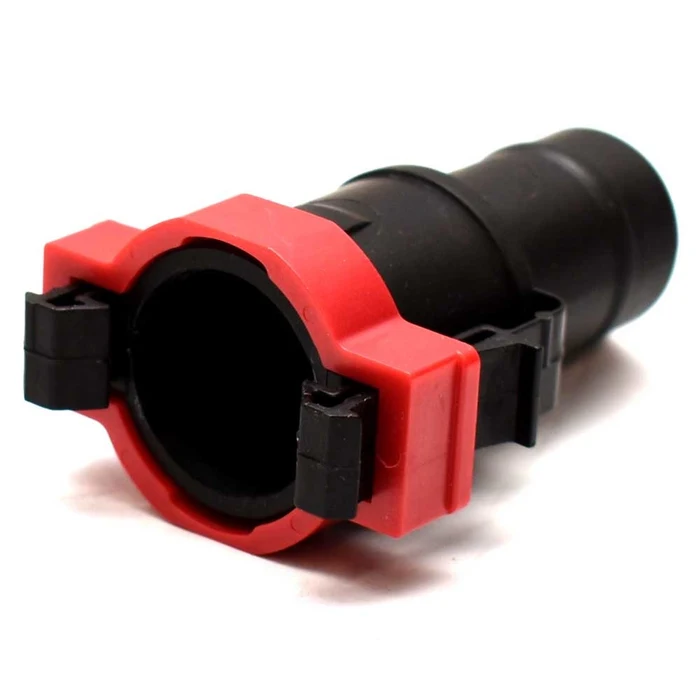 Boat Straight Ballast Fitting 81934-W | Qwik Lok 3/4 Inch Black Red